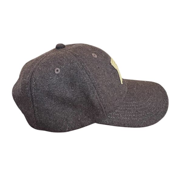 Duluth Trading Co Wool Blend Cap Hat Brown Men's Size M/L Adjustable Strap Logo - Picture 7 of 14